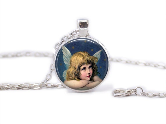 Child's guardian angel pendant deals