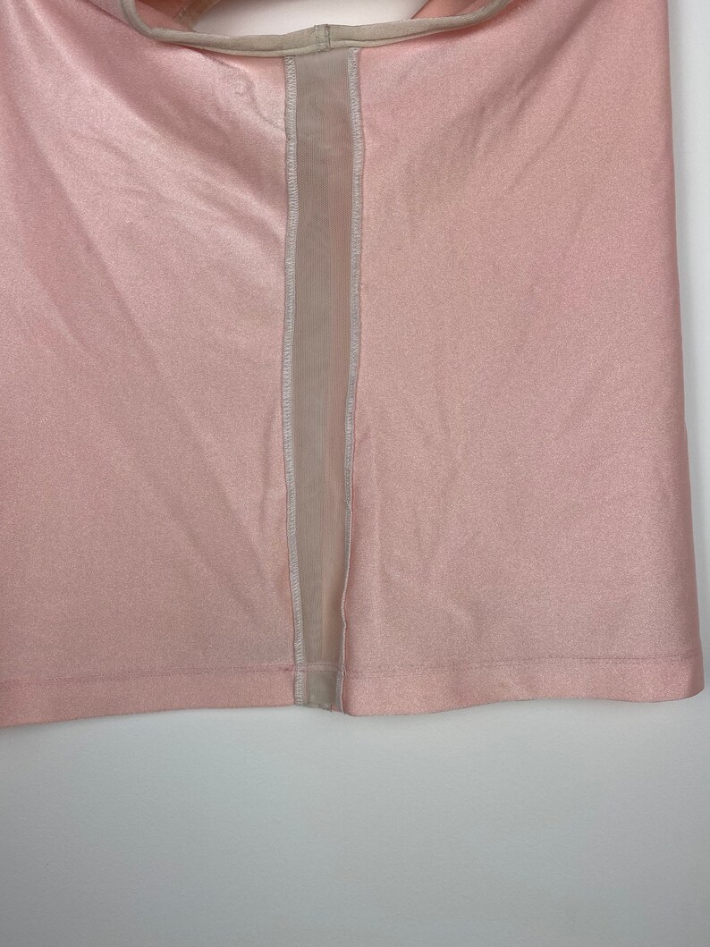 Vintage 90’s pink & white striped tank top