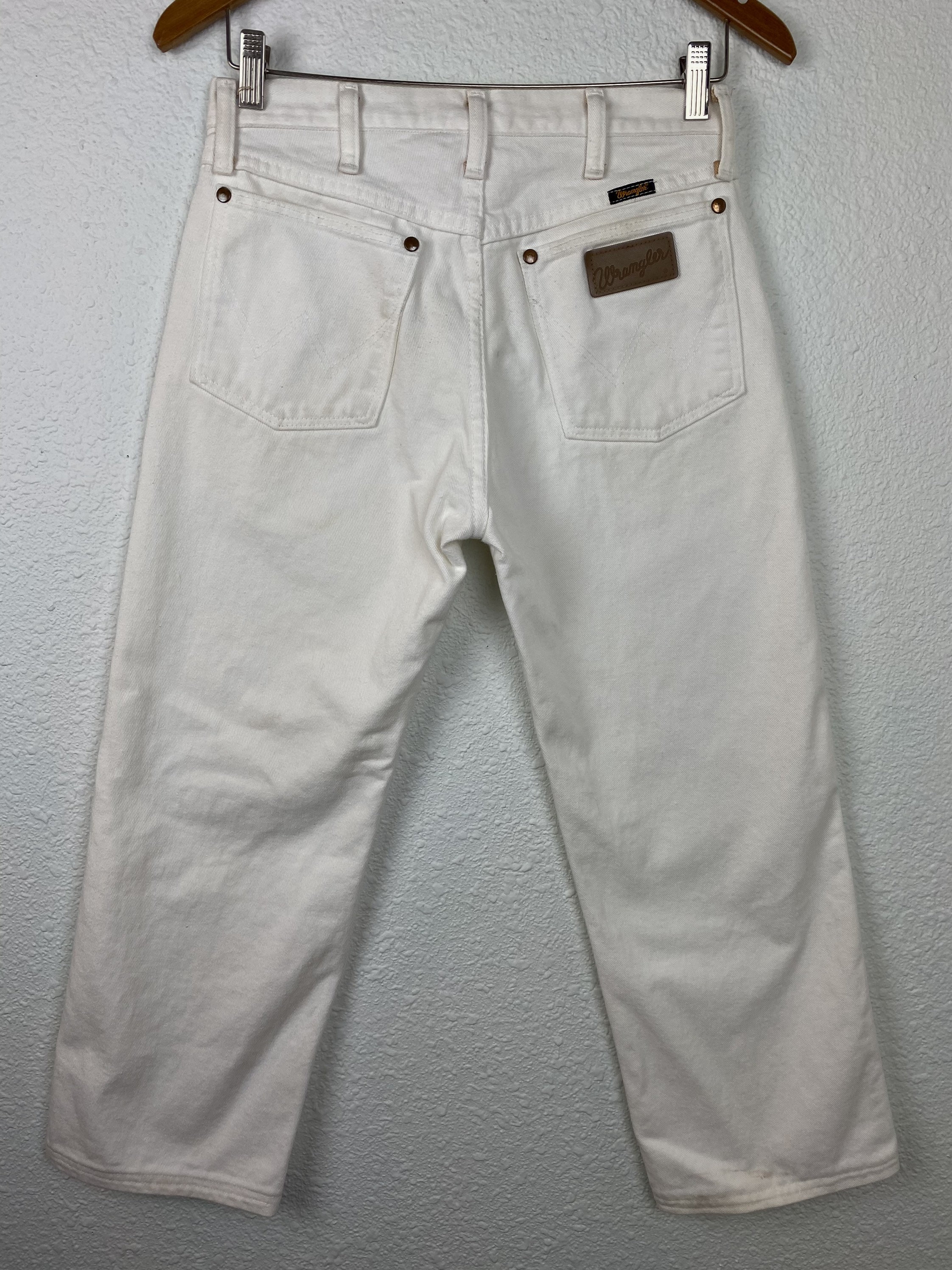 パンツ vintage made in USA LA GATE white denim White Straight Leg Jeans Y2K High Rise Jeans High Waisted