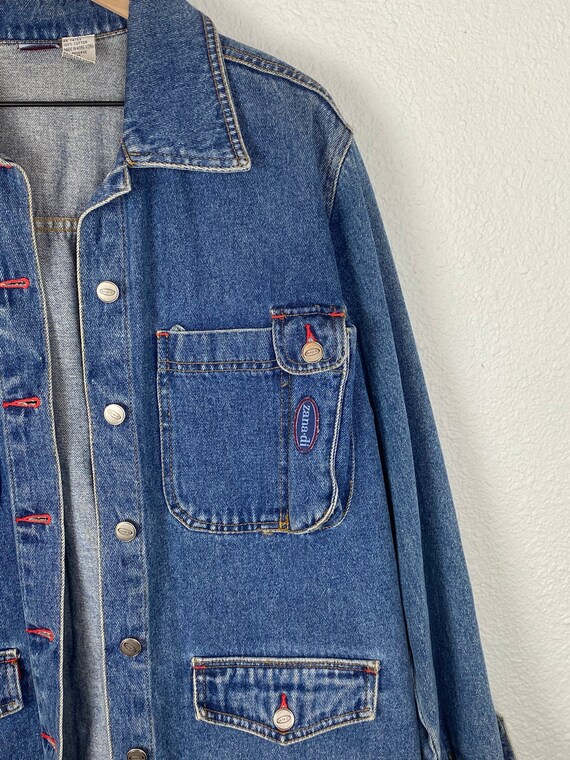 Vintage Denim Zana Di Button up Jean Jacket 90s Denim Jacket