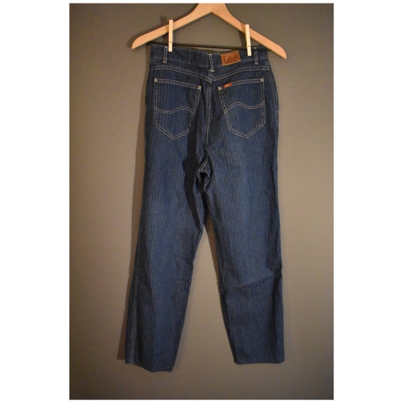 lee striped jeans