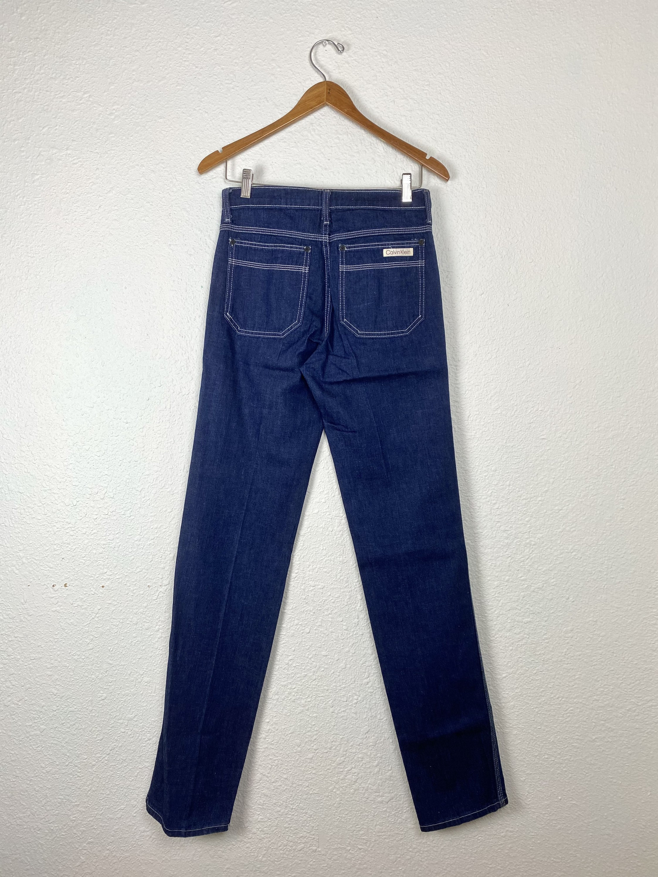 Vintage 70s Calvin Klein Jeans Dark Wash High Waisted - Etsy