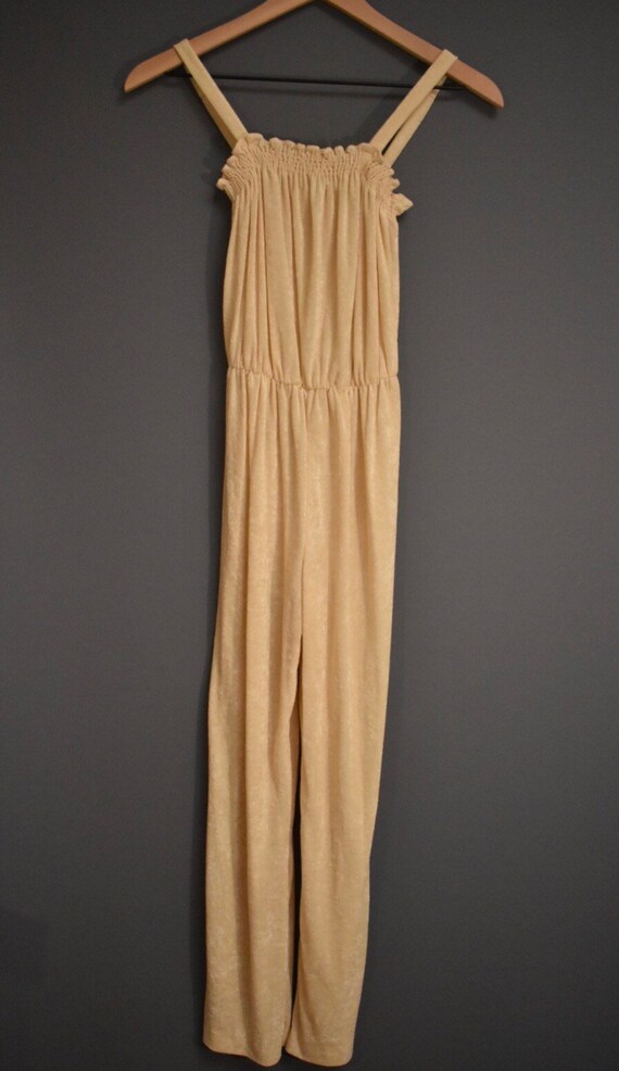 pastel yellow jumpsuit