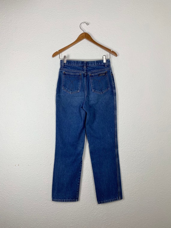 Vintage 90s Calvin Klein Medium wash Denim Jeans,… - image 1