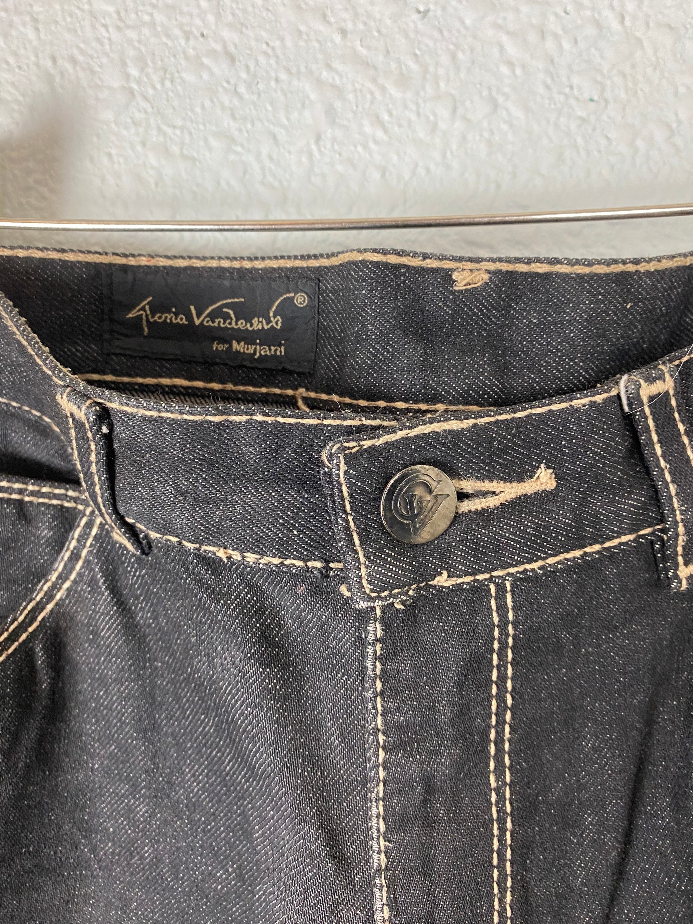 Vintage Gloria Vanderbilt Mid Waist Jean Black main image 0