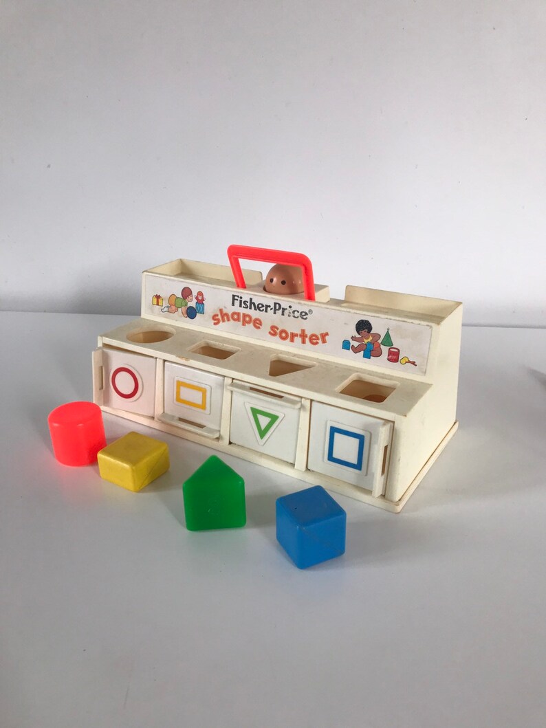 Fisher price 1974 shape sorter Etsy