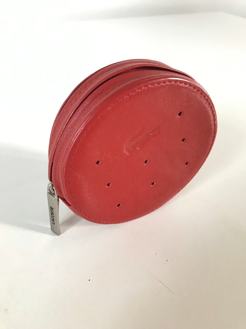 Lacoste leather coin holder