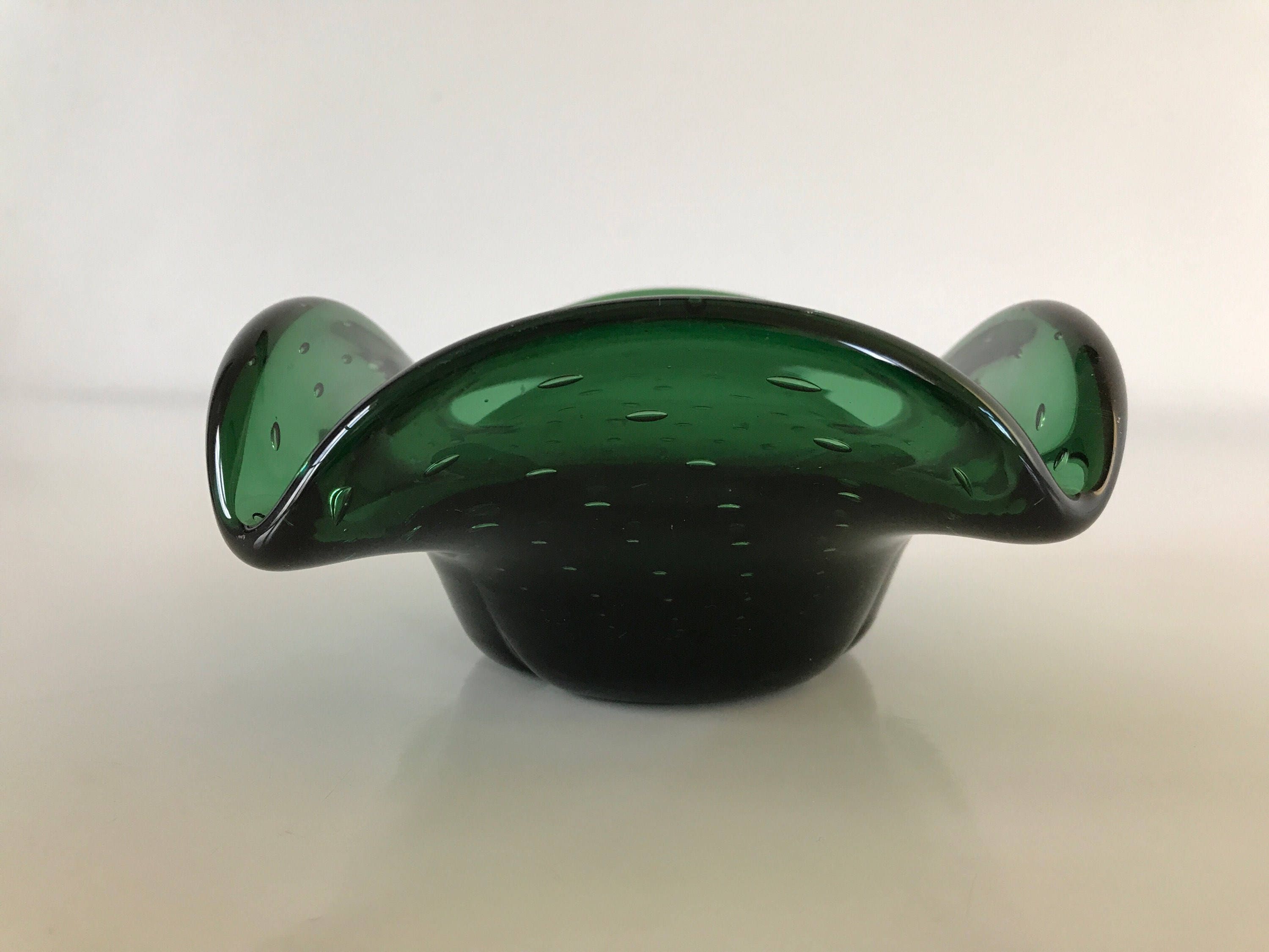 Cendrier Style Scarpa Murano en Verre Soufflé