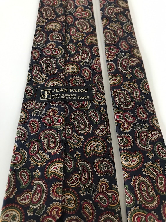Jean Patou vintage tie