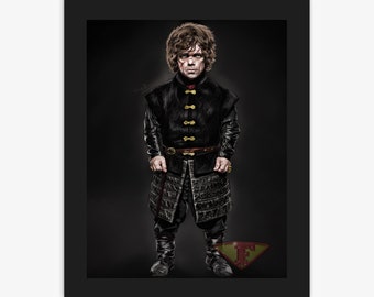 Tyrion Lannister, Peter Dinklage Drawing, Digital Art, Game of Thrones TV Show Painting, Poster Print, Instant Download