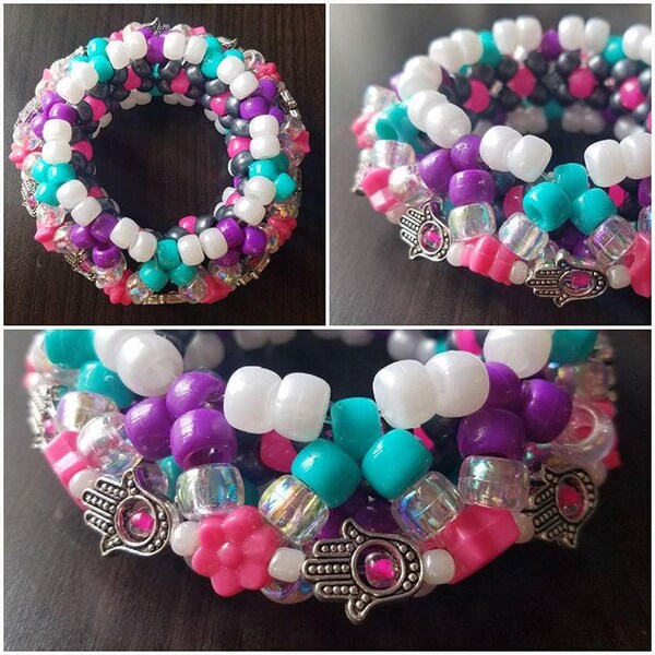 Sweet Charm Kandi Cuff
