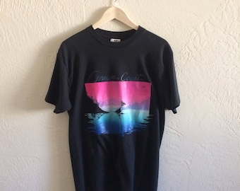 Vintage 'Oregon Coast' 50/50 T Shirt