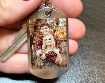 boyfriend Keychains, Gift For Boyfriend, Anniversary Gift, Key Chain, Gift For Him, Photo, Photo gift, Personalized, Custom, picture