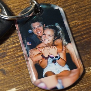 boyfriend Keychains, Gift For Boyfriend, Anniversary Gift, Key Chain, Gift For Him, Photo, Photo gift, Personalized, Custom, picture