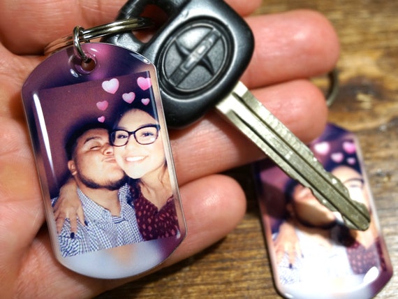 Custom photo keychain clearance
