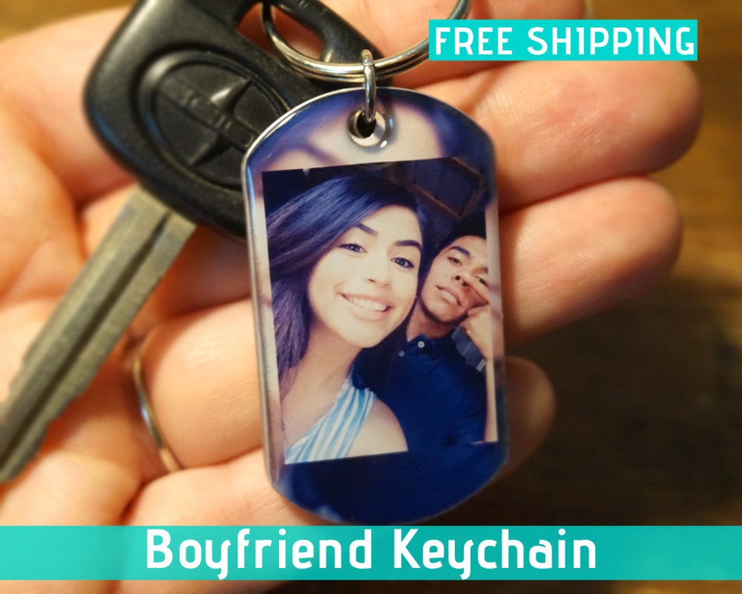 Boyfriend Keychains Gift for Boyfriend Anniversary Gift Key Etsy