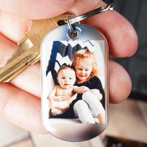 Personalized Dad Keychain -  Fast FREE Shipping Mother&#39;s Day Gifts