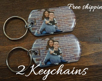 boyfriend Keychains, Gift For Boyfriend, boyfriend Gift, Key Chain, Gift For Him, Photo, Photo gift, Personalized, Custom, picture