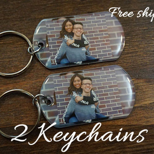 Anniversary Gifts for Boyfriend Picture Keychain for Etsy