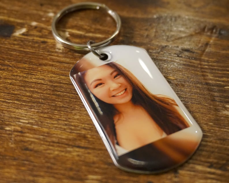 Picture Keychain Photo Keychain Gifts for Boyfriend Etsy