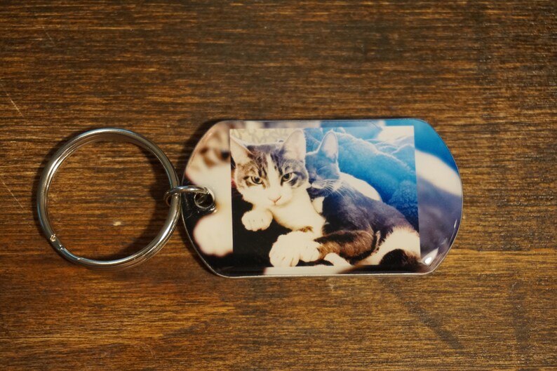Birthday Gift For Boyfriend Custom Photo Keychain For Him Etsy