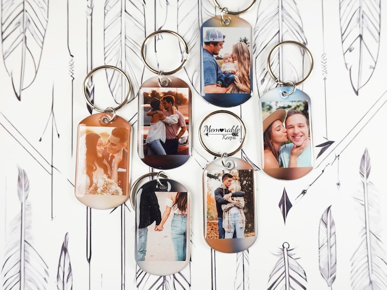 boyfriend Keychains, Gift For Boyfriend, Anniversary Gift, Key Chain, Gift For Him, Photo, Photo gift, Personalized, Custom, picture 画像 10