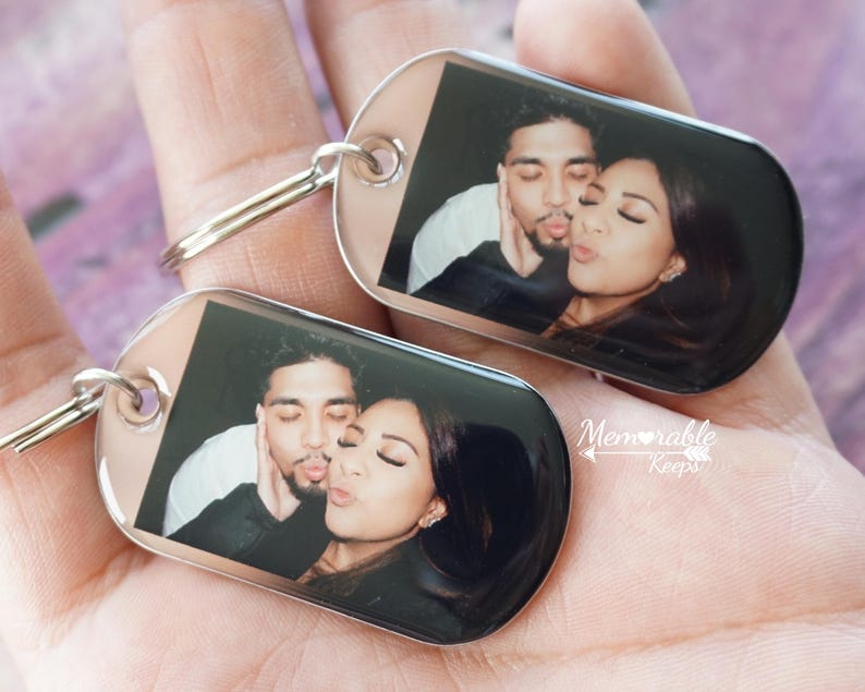 Matching Boyfriend Metal Keychains A Cute Gift for Your Boyfriend From