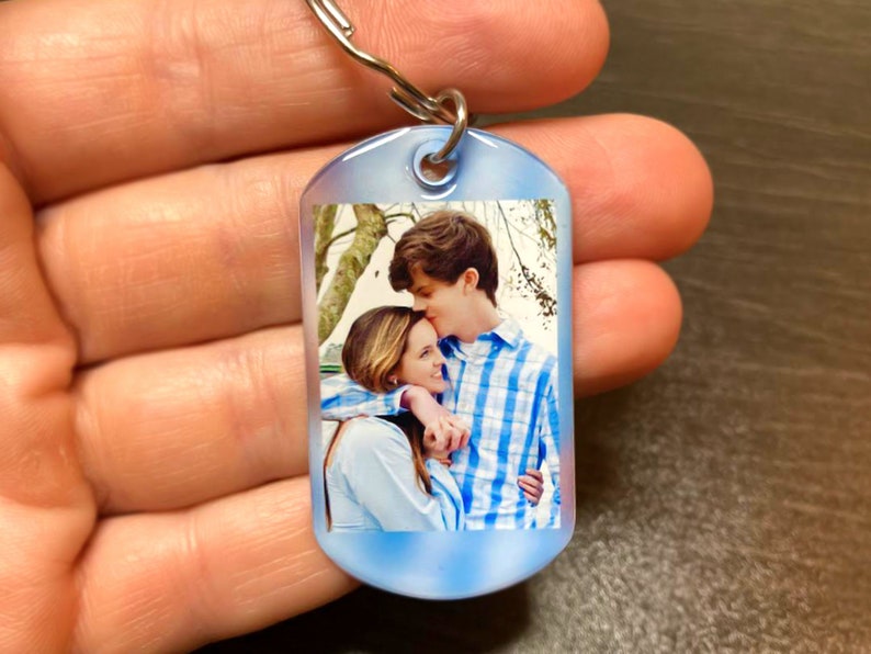 Husband Keychain Keychains Put Any Picture on These Etsy