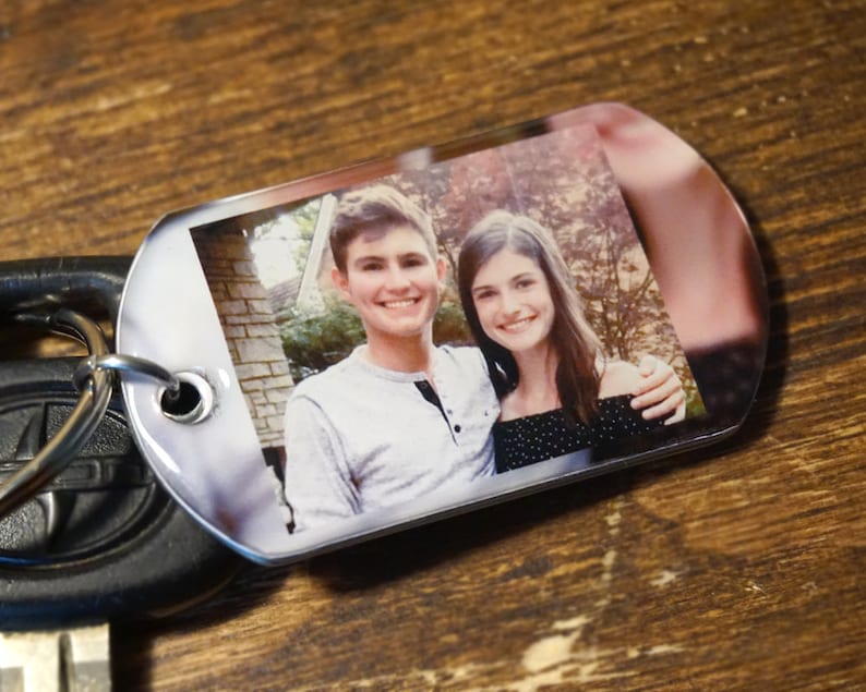 Picture Keychain Photo Keychain Gifts for Boyfriend Etsy