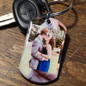 boyfriend Keychains, Gift For Boyfriend, Anniversary Gift, Key Chain, Gift For Him, Photo, Photo gift, Personalized, Custom, picture 画像 6