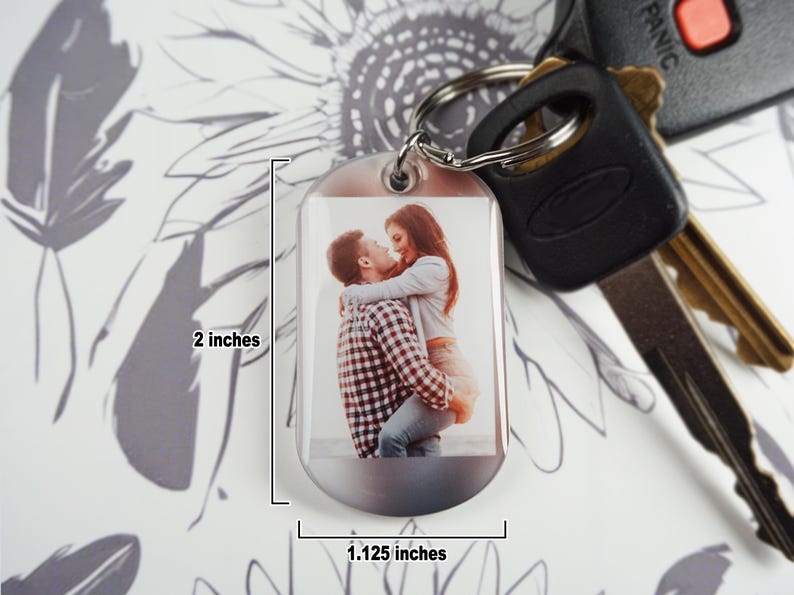boyfriend Keychains, Gift For Boyfriend, Anniversary Gift, Key Chain, Gift For Him, Photo, Photo gift, Personalized, Custom, picture 画像 9
