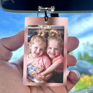 Mother’s Day Custom Photo Car Rearview Picture Hanger, Personalized car ornament, Mom car charm, Mama custom rearview mirror charms.