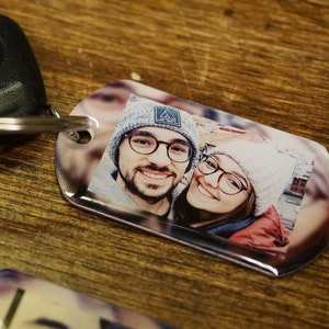 Photo Keychain - Picture Keychain, Custom Key chain Photo, Personalized Photo Keychain, Custom Photo Keychain, Keychain Photo