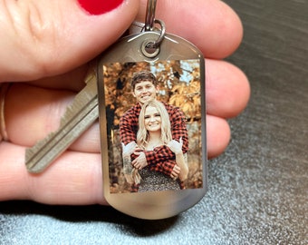 boyfriend Keychains, Gift For Boyfriend, Anniversary Gift, Key Chain, Gift For Him, Photo, Photo gift, Personalized, Custom, picture