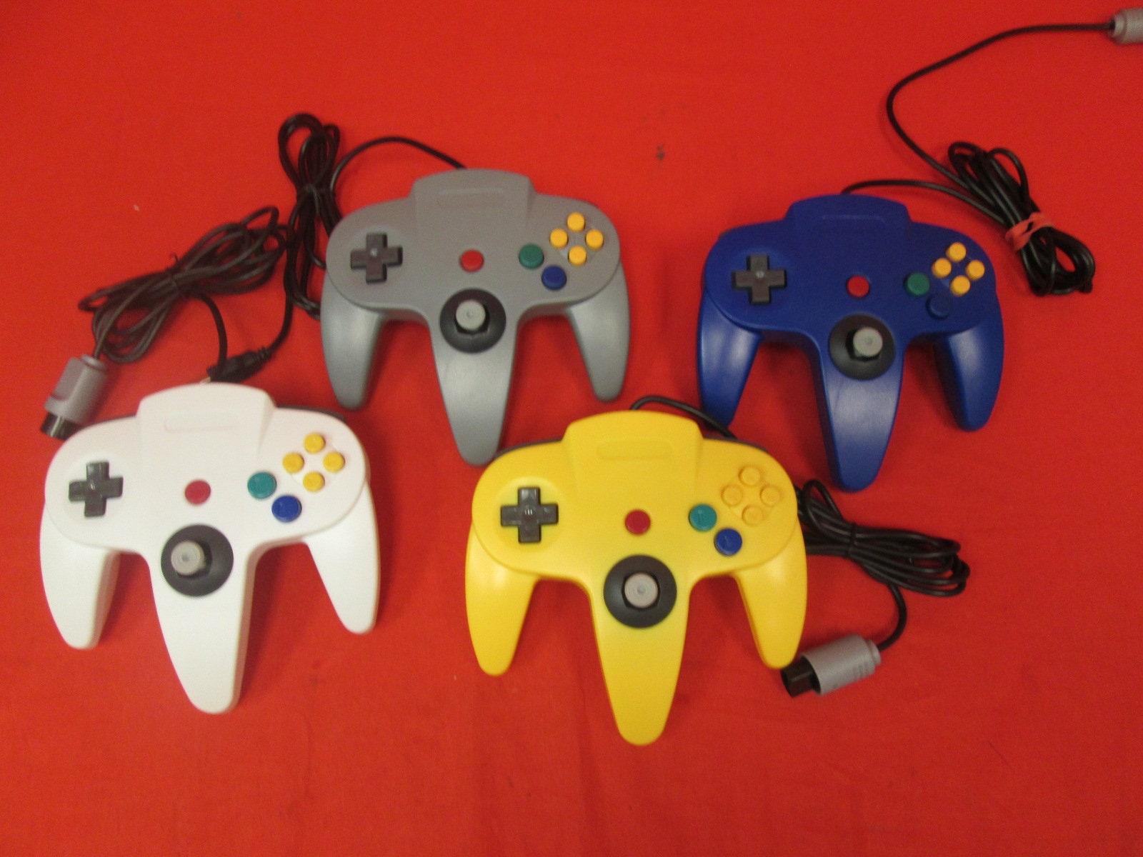 Nintendo 64 System Video Game Console With 4 Controllers - Etsy