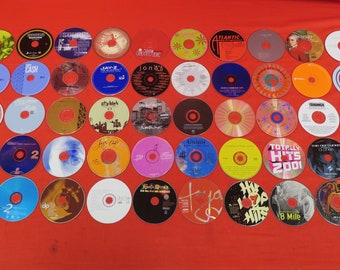 Lot Of 50 Random Audio CDs Rap Country Rock All Full Albums