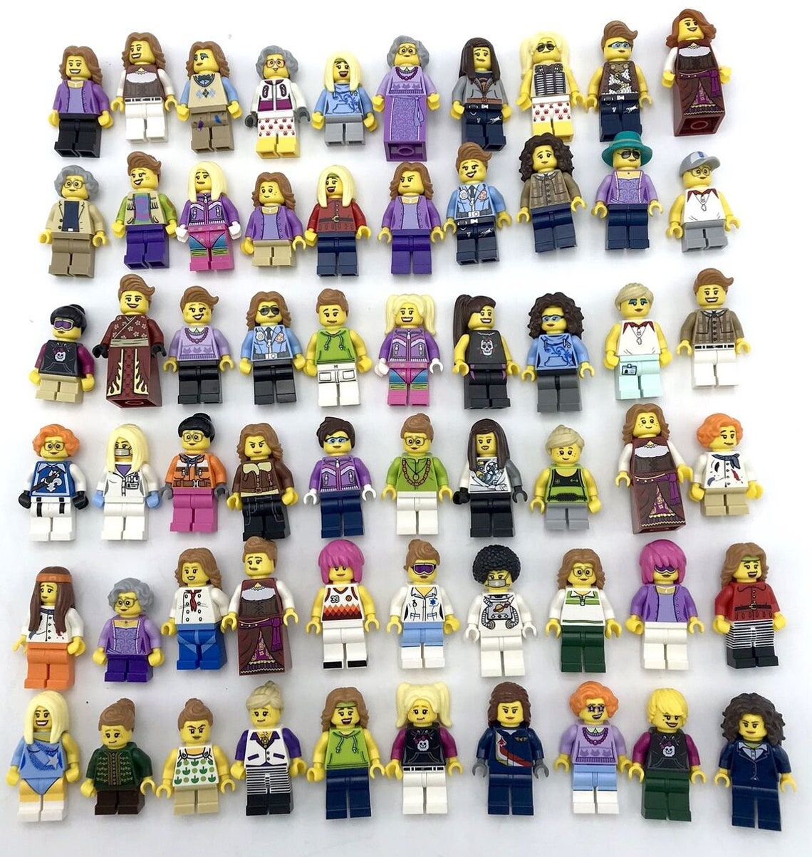 Lot of 10 Lego Minifigs Minifigures Random Pull - Etsy