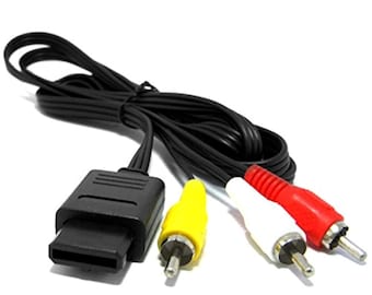 Composite AV Cable for SNES, GameCube, N64