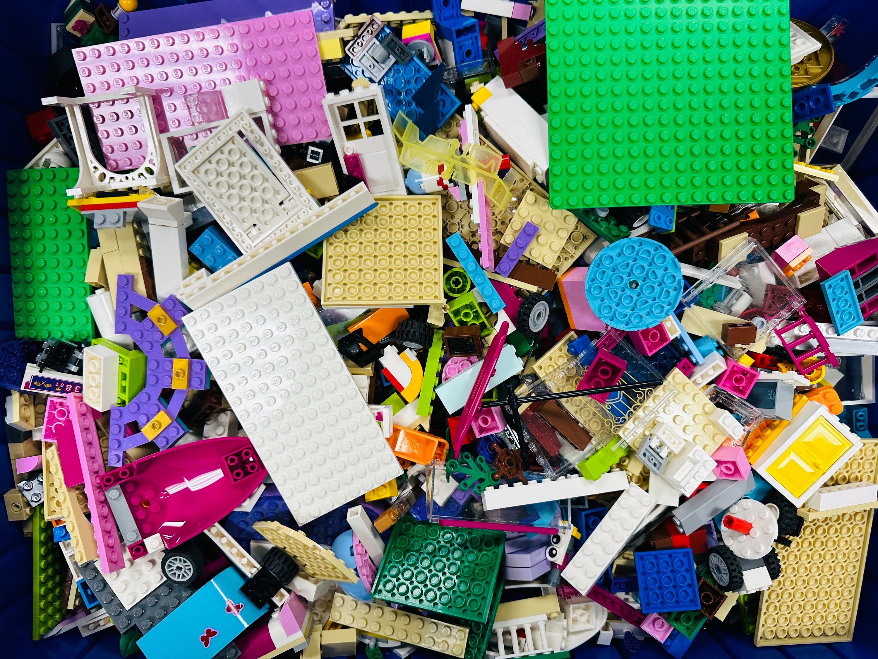 Lot of 10 Pounds Lego Bulk Lot Random Parts Pieces and Bricks Etsy