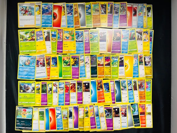 200pcs battle game card pokémon trading card collection random Pokemon TCG 3 Booster Packs, 30 Cards Total, Value Pack with 3 Blister Packs, 100% Authentic, Chance at Rares & Holofoils : Toys & Games Cards are repackaged from varying sets. Pokémon Trading Card Game: Battle