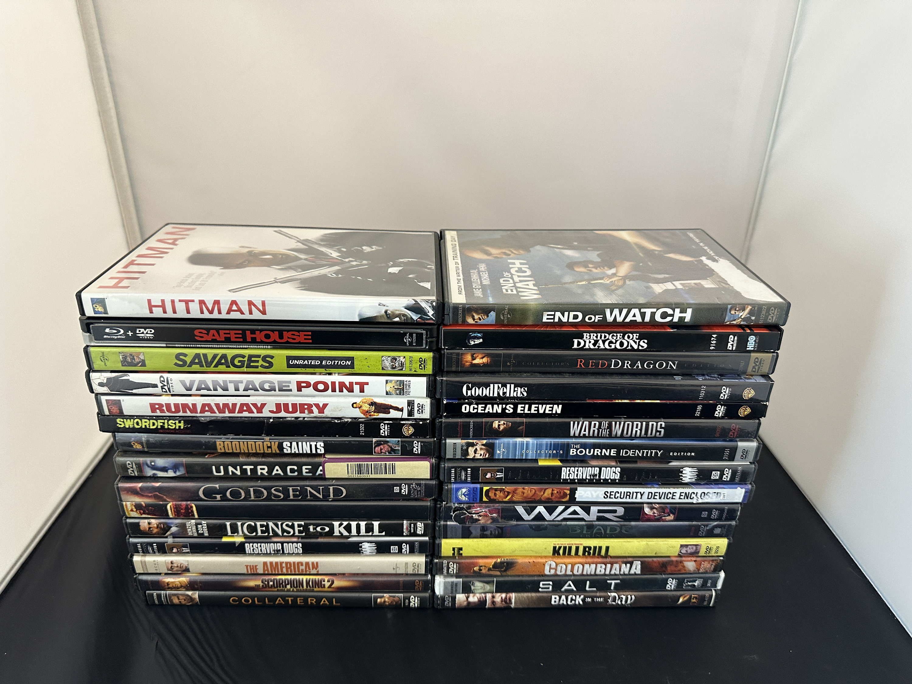 Lot of 30 Random Box of Mix Pre Owned Movies Dvds Collection