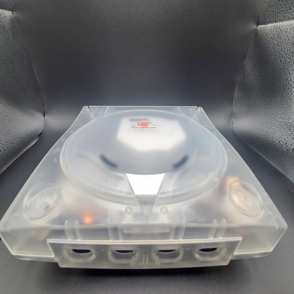 Sega Dreamcast Console Transparent/Clear with DCDIGITAL HW2 aka DCHDMI, GDEMU, 512GB