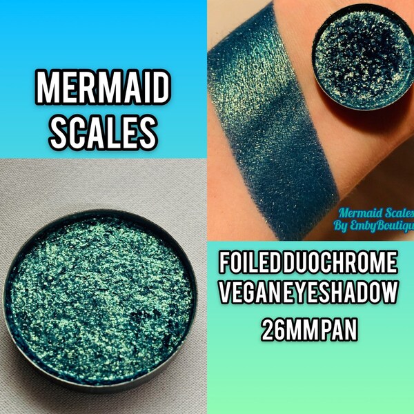 Mermaid Scales Foiled Duochrome Vegan Eyeshadow