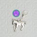Sheep Charm With Lobster Clasp - Farm Animal Zipper Pull For Bags & Jewelry Making
