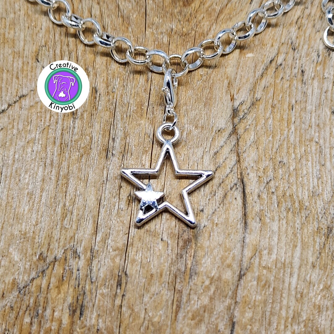 Double Layer Star Charm Bracelet