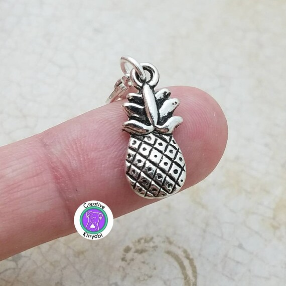 Gold Pineapple Jibbitz Shoe Charm - Crocs