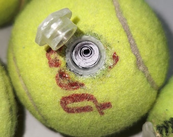 Geocache, Tennis Ball Geocaching Container, geocache, clever cache, micro cache, ball container, hidden stash safe