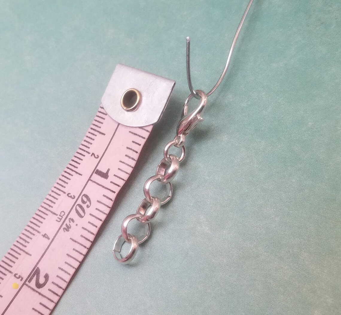 Silver Bracelet Extender Charm Bracelet Extension With Clasp Etsy