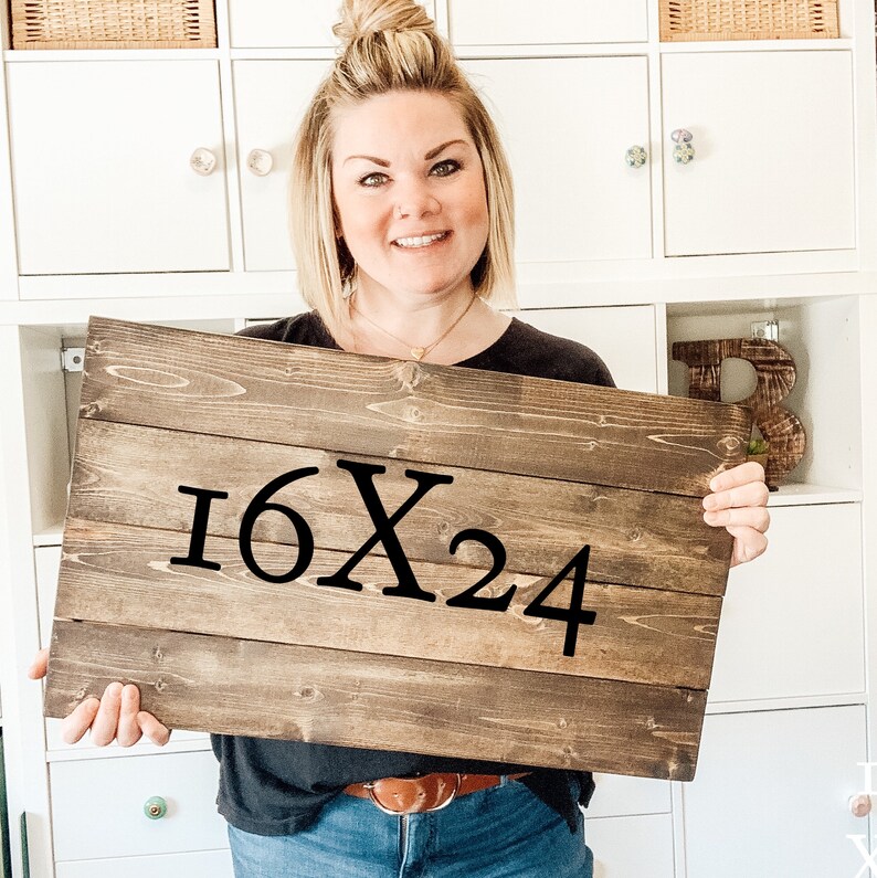 to our happy place rustic wood sign expressive decor Etsy