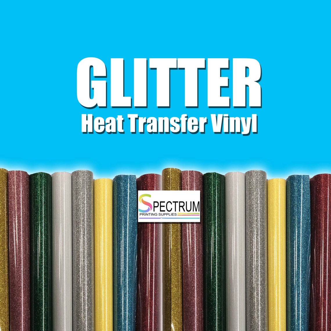 GlitterFlex Ultra HTV Tamaño 1/2 Hoja 12x10in Hoja 12x20in Etsy